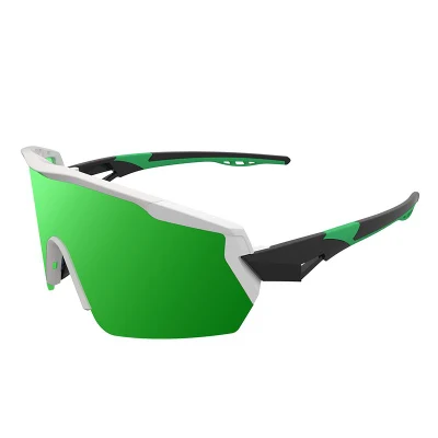 Occhiali da sole da sci da ciclismo Set di occhiali sportivi a specchio curvo Occhiali da sole streetwear OEM 2021 Sport