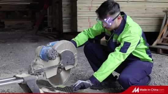 Protezione per le mani senza cuciture CE HPPE per meccanici, sicurezza sul lavoro, protezione dal taglio in PU bianco, guanto da lavoro bianco resistente al taglio