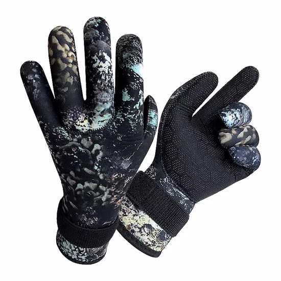 Guanti invernali impermeabili da uomo in neoprene da 2 mm 3 mm 5 mm Guanti termici da immersione per lo snorkeling Sport acquatici